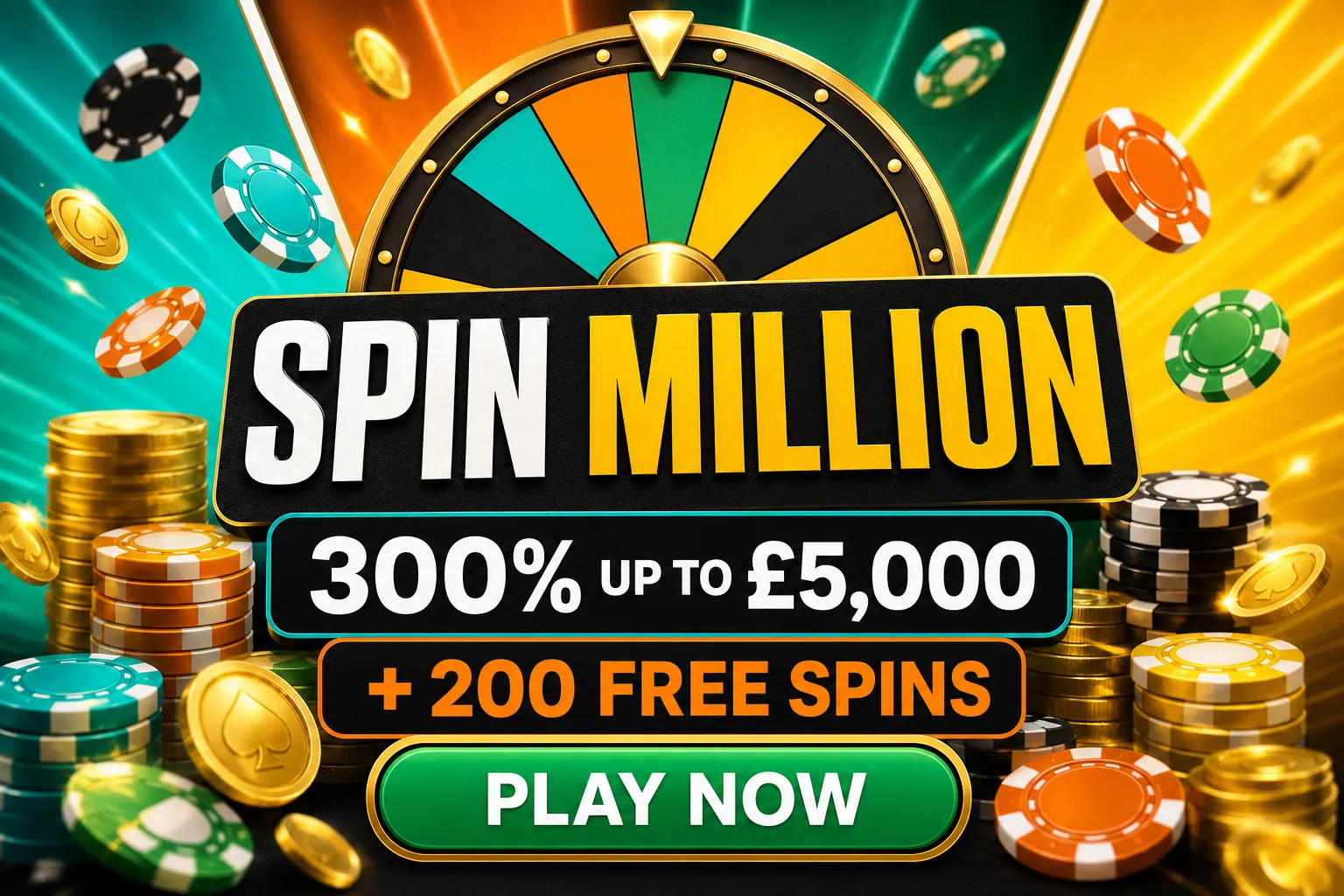 Spin Million casino promotion