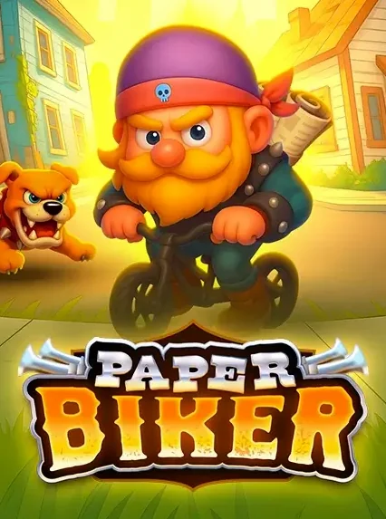 Paper Biker Slot online at Spin Million